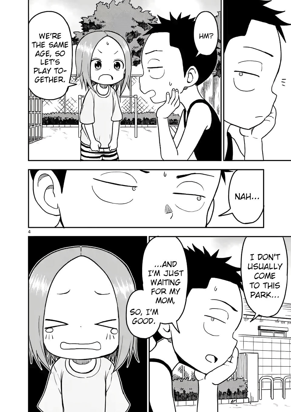 Karakai Jouzu no (Moto) Takagi-san Chapter 93 4